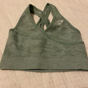 Gymshark Camo Seamless sports bra